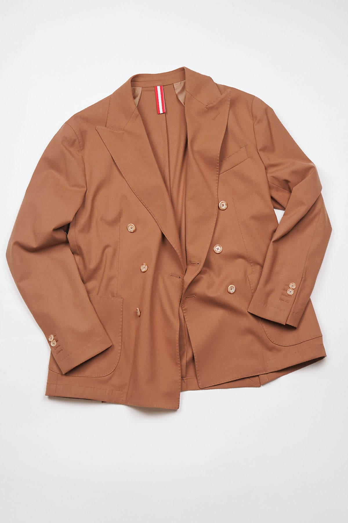 Giacca NAOYA due Petti - Tabacco