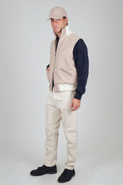 Jeans GORO Cimosato - Slim Fit Beige