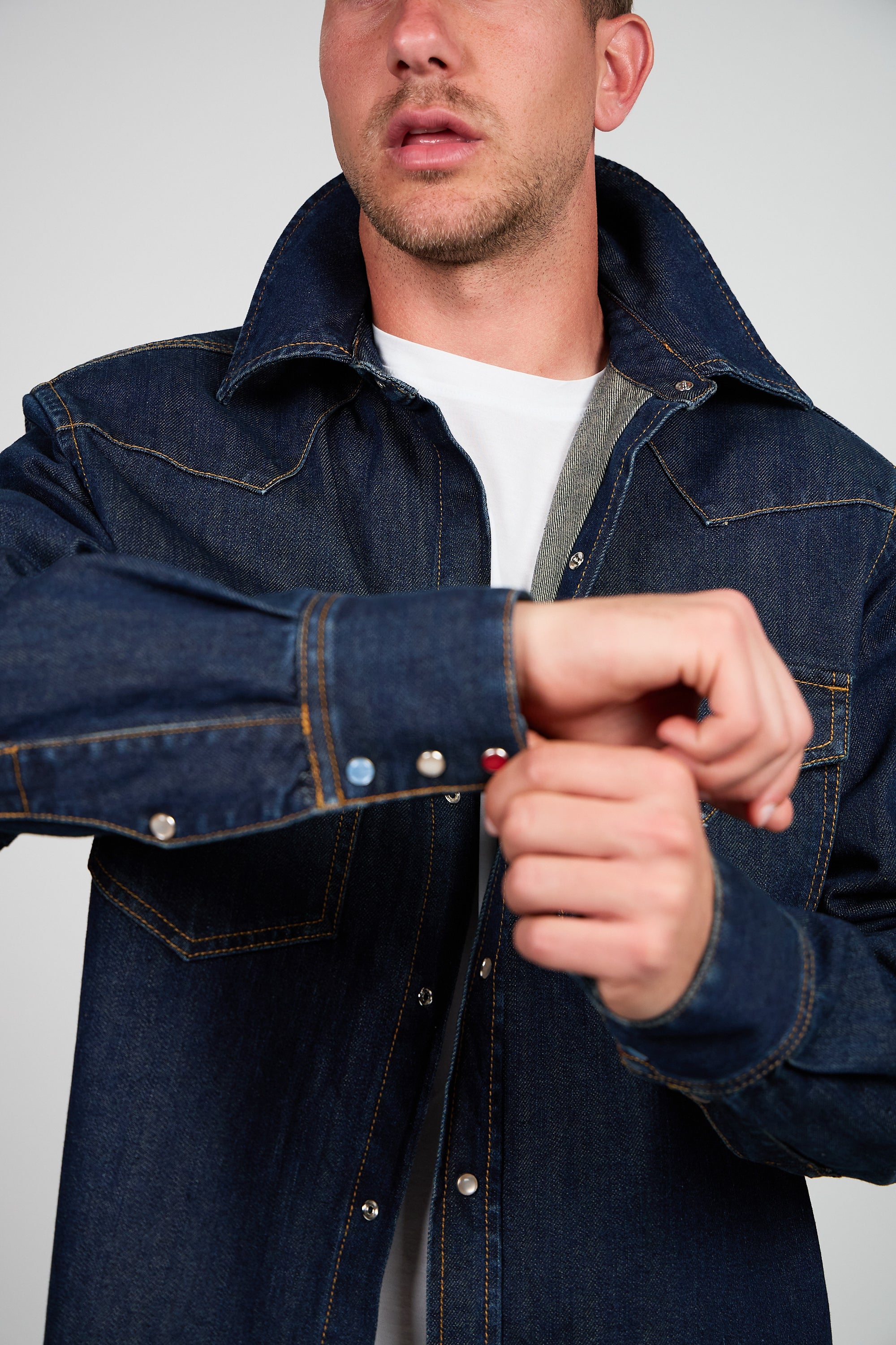 Overshirt ROGO Camicia Texana - Lavaggio Zero al Tè