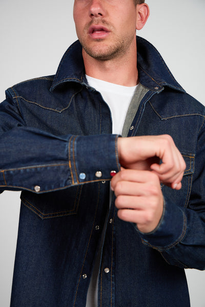 Overshirt ROGO Camicia Texana - Lavaggio Zero al Tè