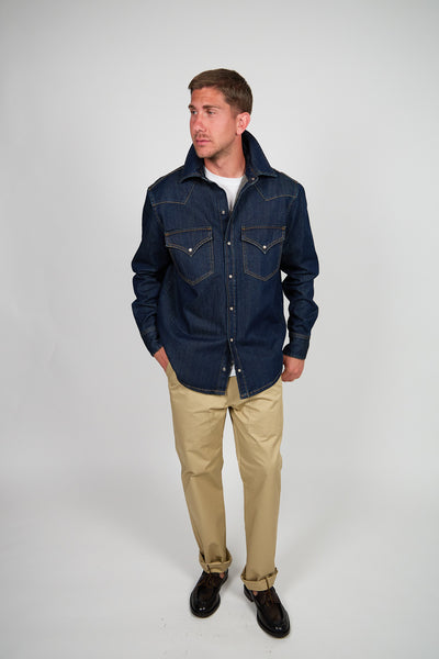 Overshirt ROGO Camicia Texana - Lavaggio Zero al Tè
