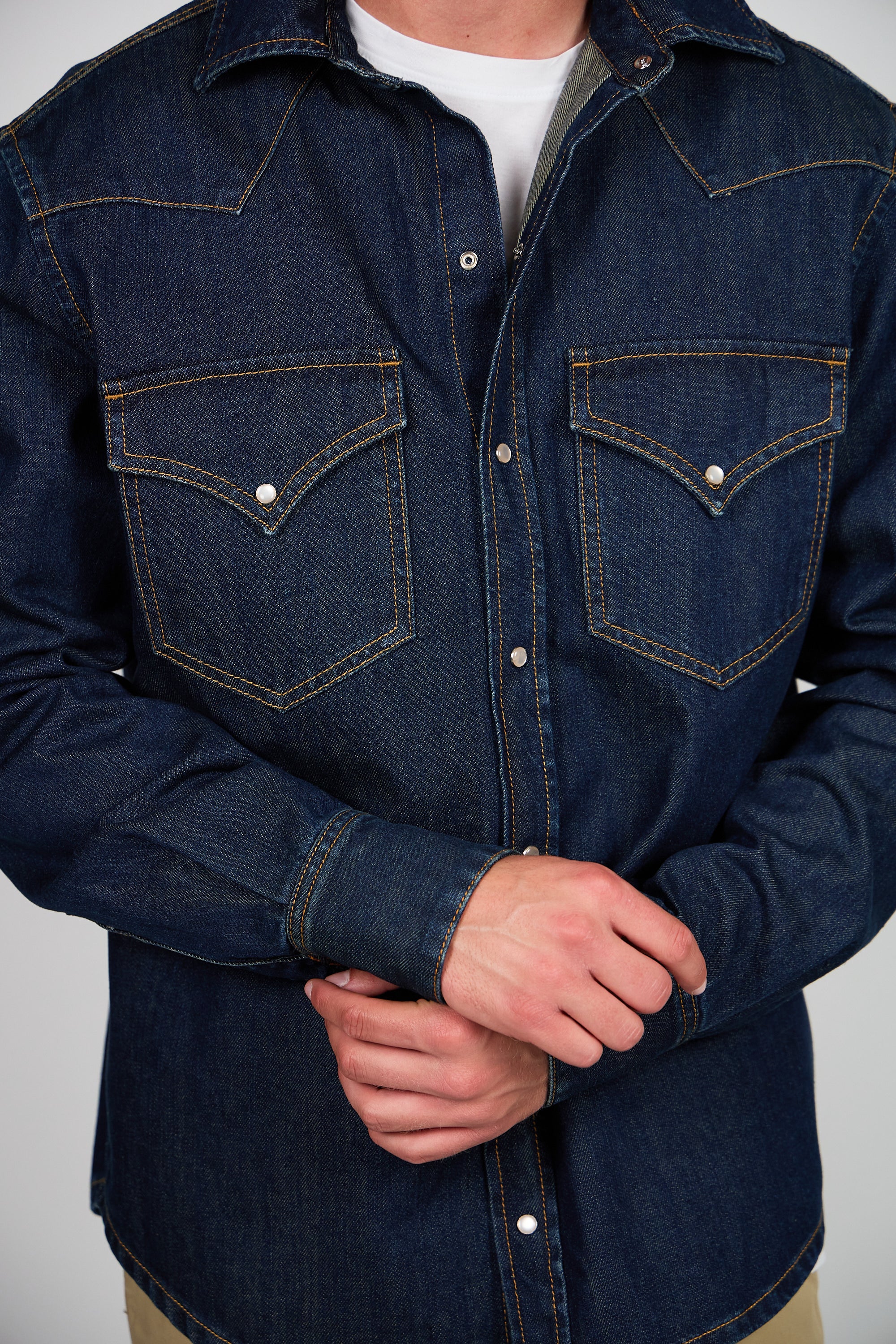 Overshirt ROGO Camicia Texana - Lavaggio Zero al Tè