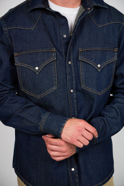 Overshirt ROGO Camicia Texana - Lavaggio Zero al Tè