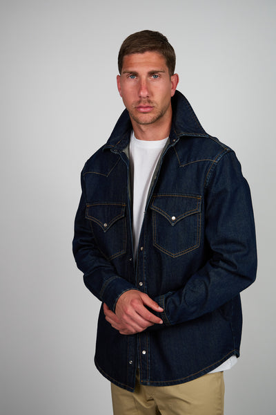 Overshirt ROGO Camicia Texana - Lavaggio Zero al Tè