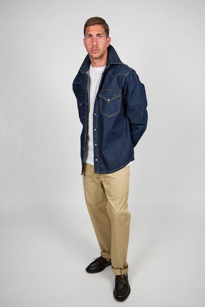Overshirt ROGO Camicia Texana - Lavaggio Zero al Tè