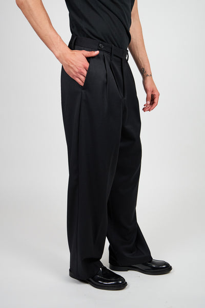Pantalone Abito SETTANTA 2 Pinces - Nero