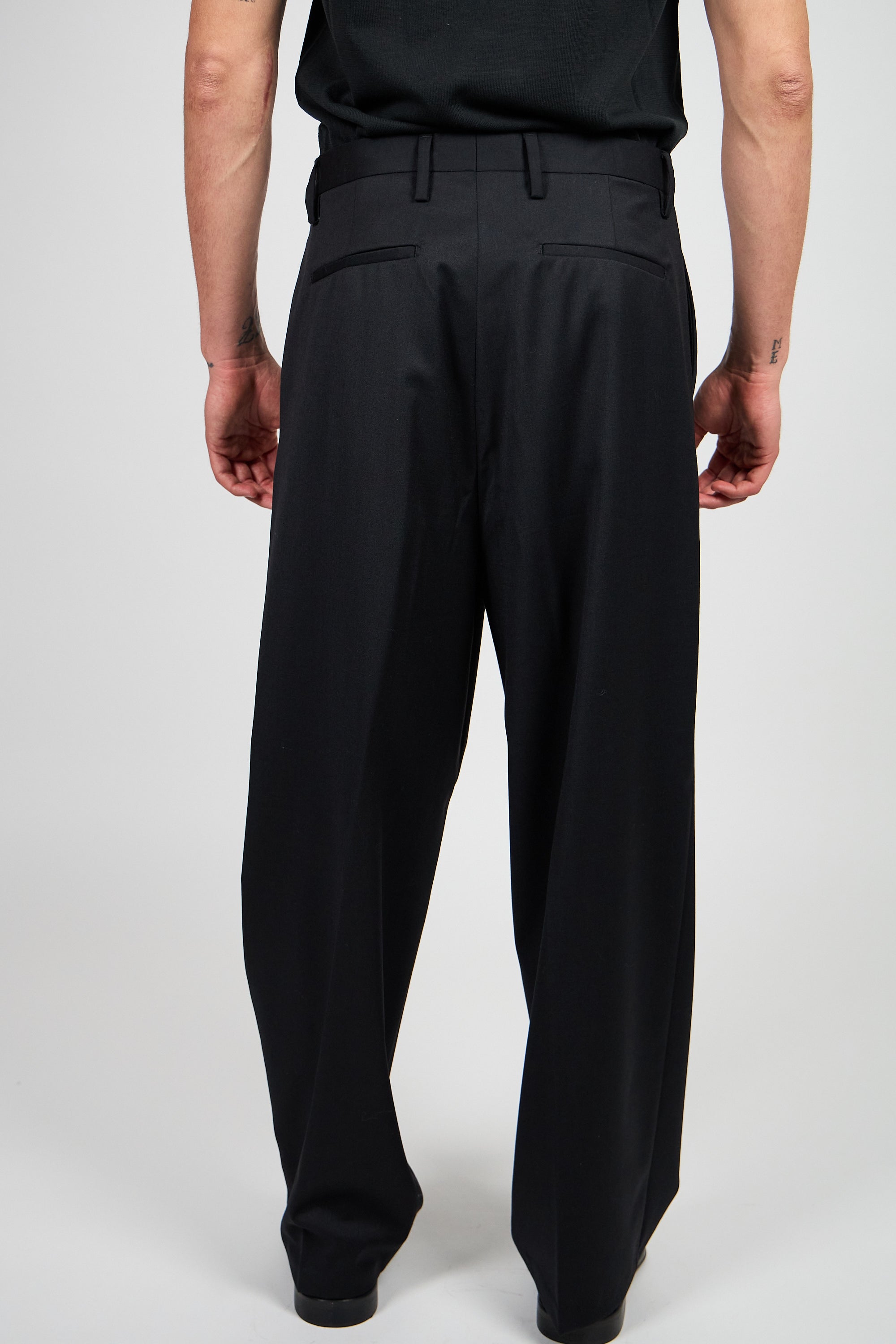 Pantalone Abito SETTANTA 2 Pinces - Nero