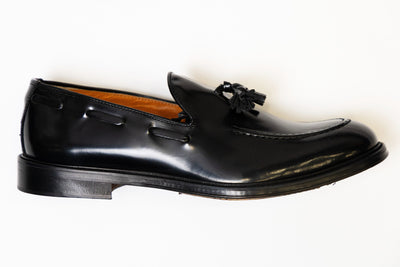 Mocassino NAPPINE Cucitura Abrasivato Nero
