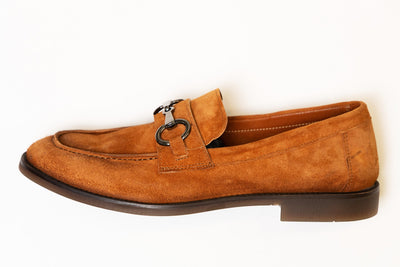 Mocassino PENNY Accessorio Capra Camoscio Cognac