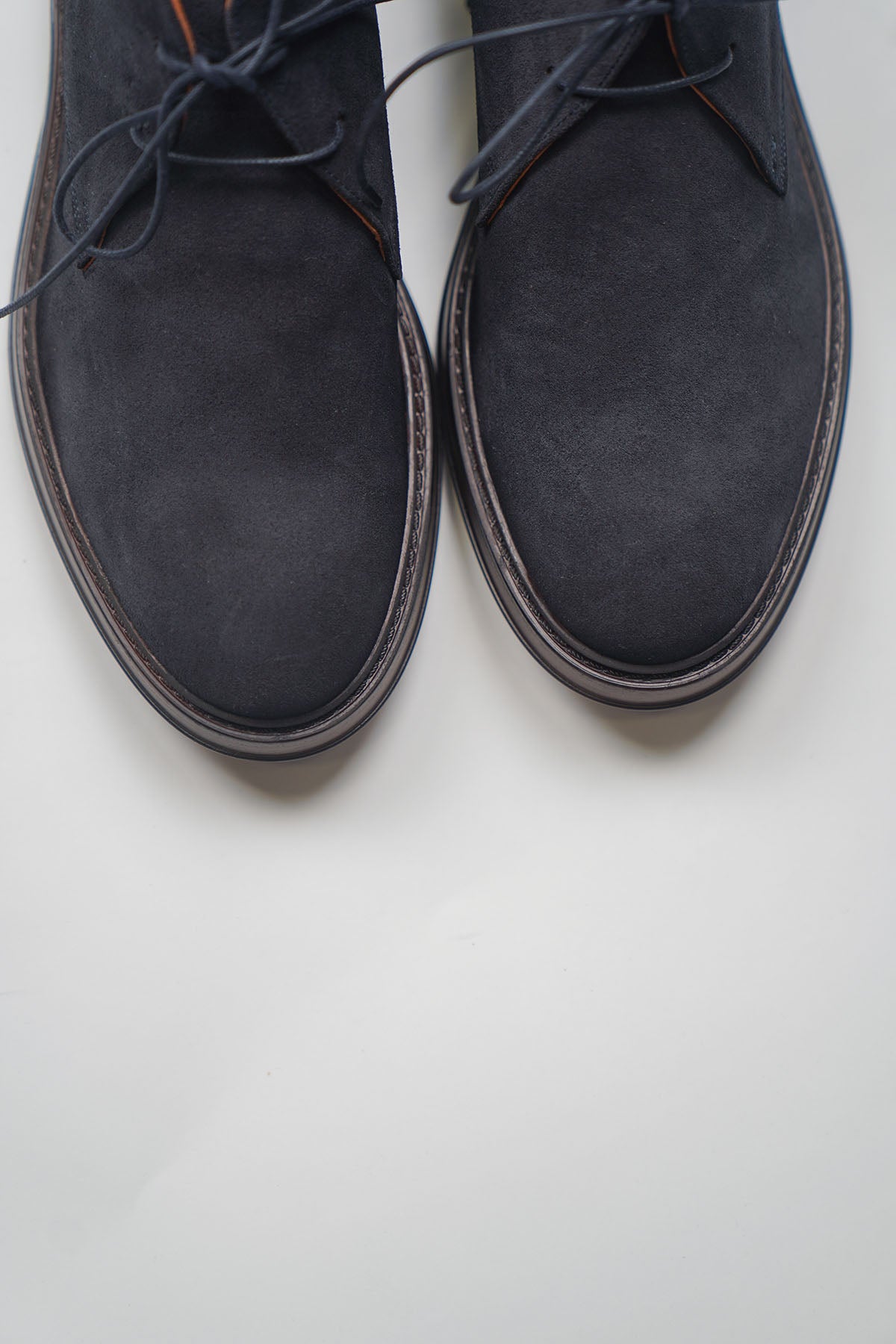 Polacco STRINGHE Camoscio Blue