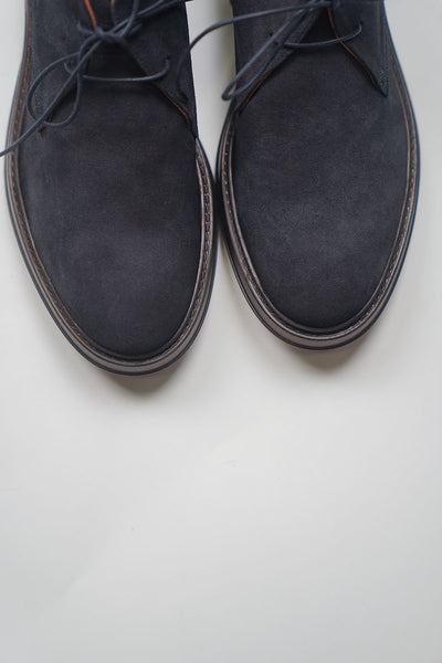 Polacco STRINGHE Camoscio Blue