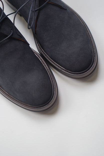 Polacco STRINGHE Camoscio Blue