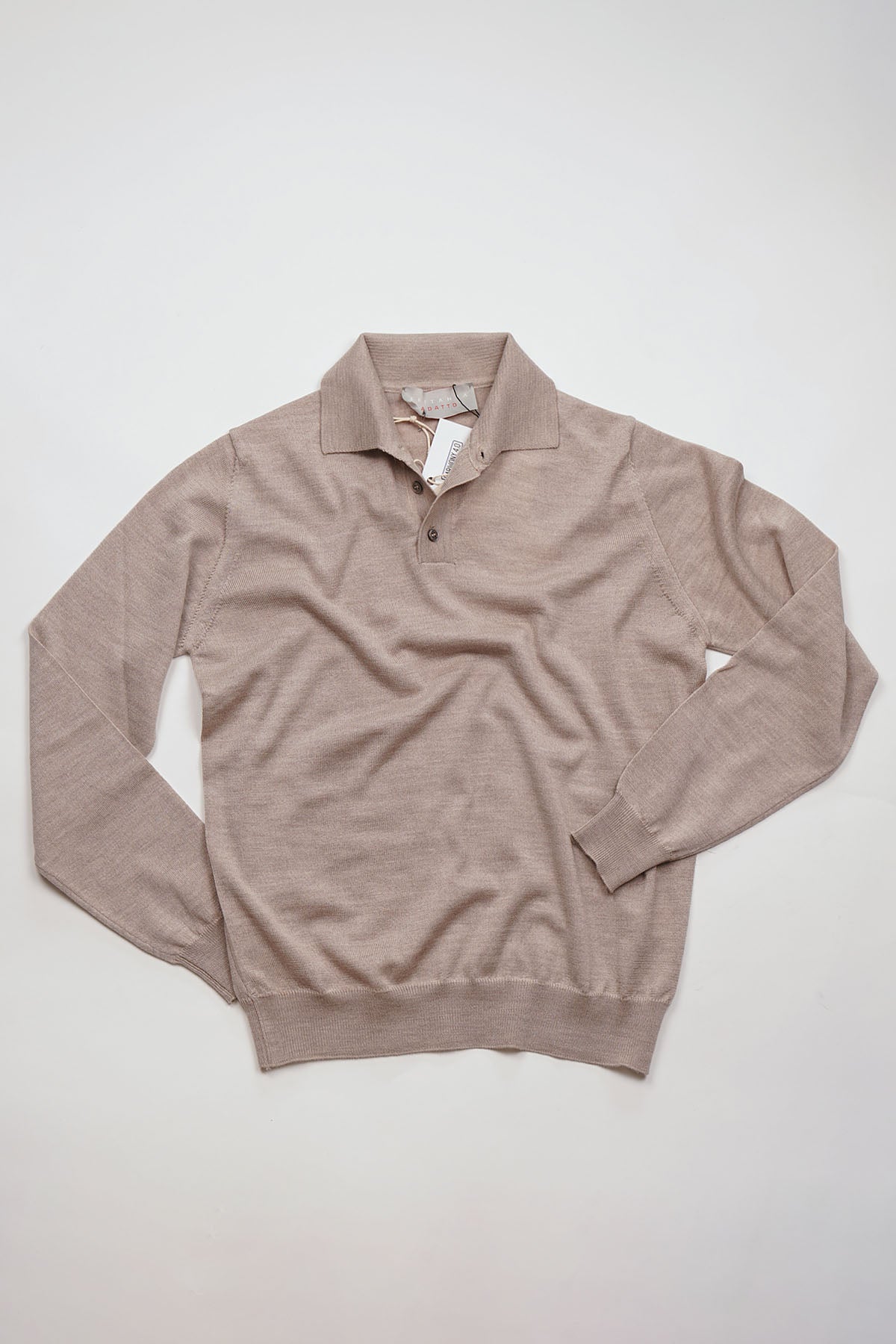 Polo DAYU 3 Bottoni Rasato Merino