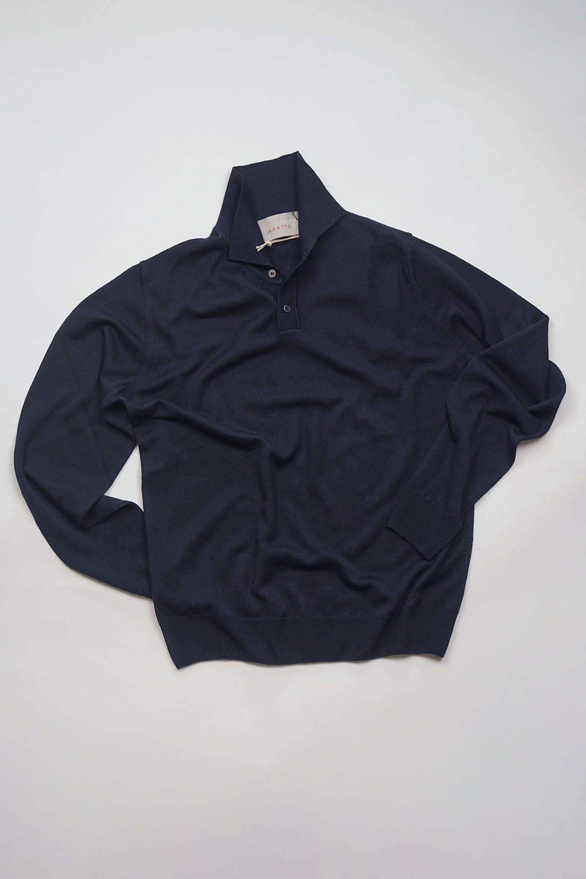 Polo DAYU 3 Bottoni Rasato Merino