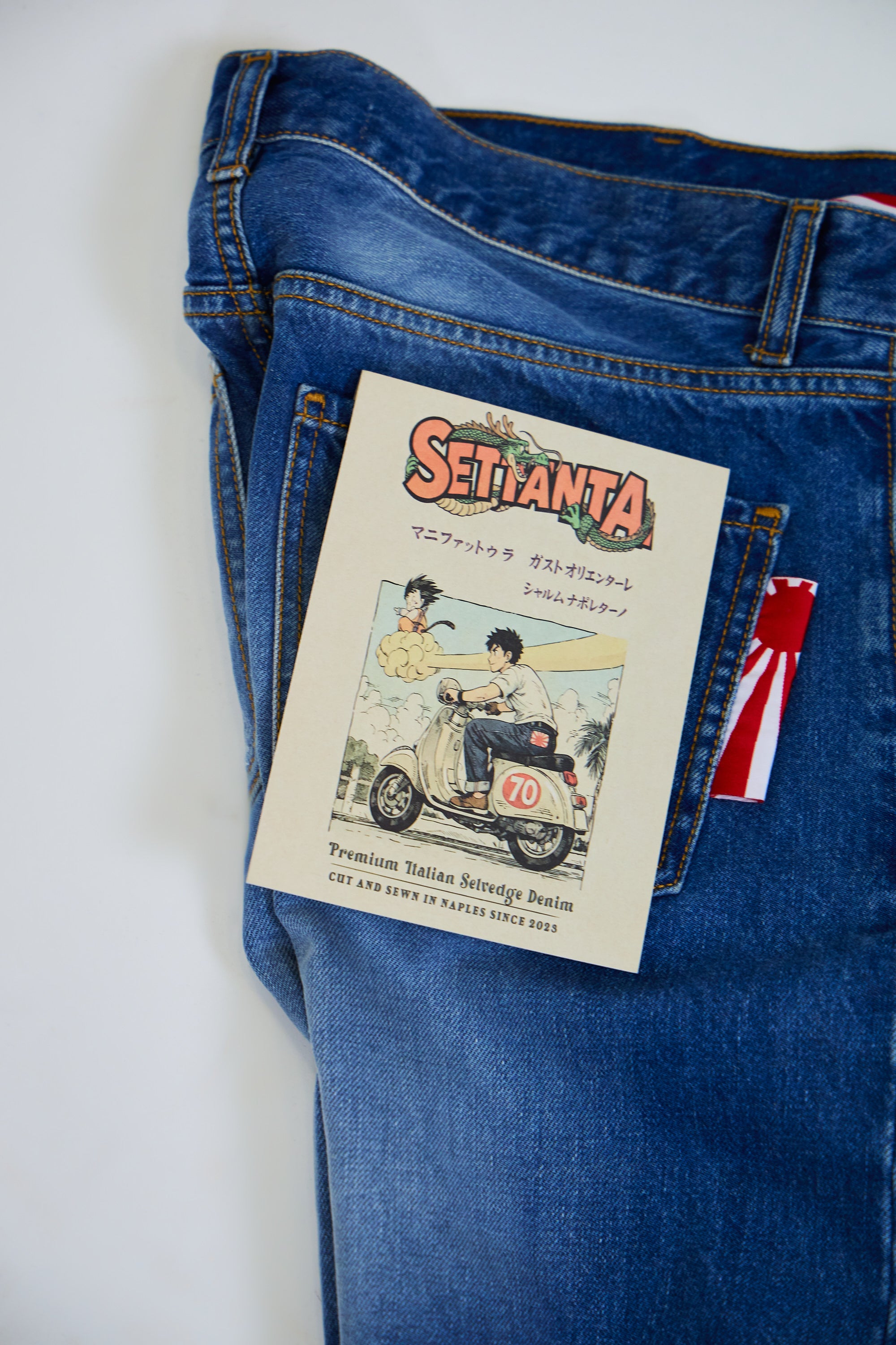 Jeans ROGO Cimosato - Straight Fit Lavaggio Stone Wash Ripped