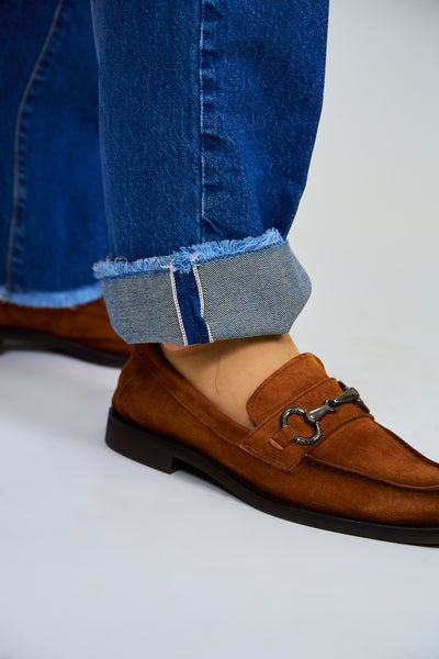 Jeans ROGO Cimosato - Straight Fit Lavaggio Stone Wash Ripped