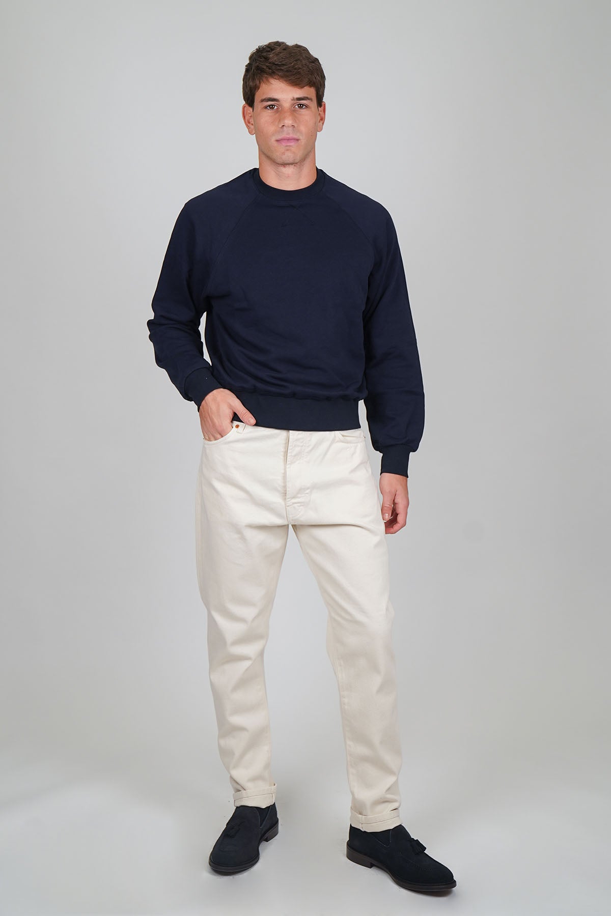 Jeans GORO Cimosato - Slim Fit Beige