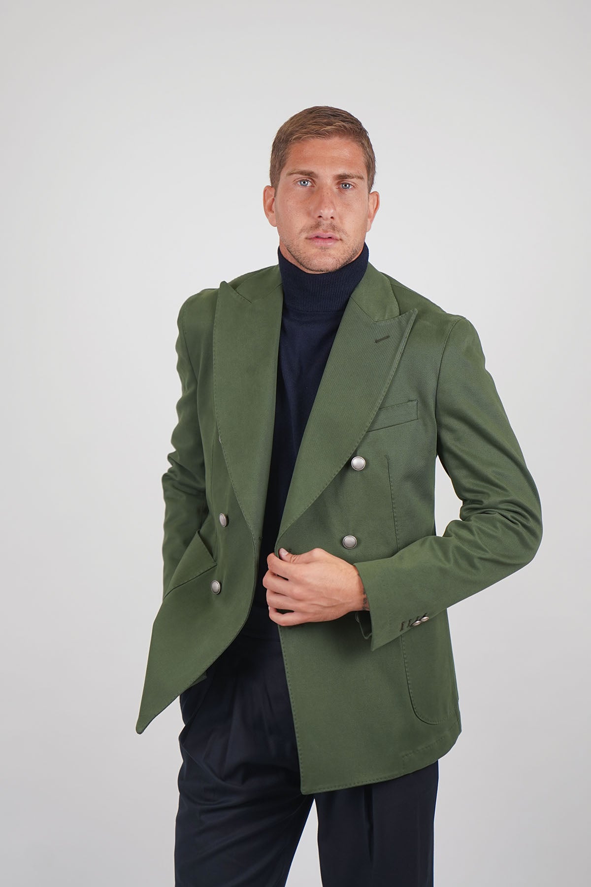 Giacca Blazer SENTIERO Rifinito - Verde Tinto