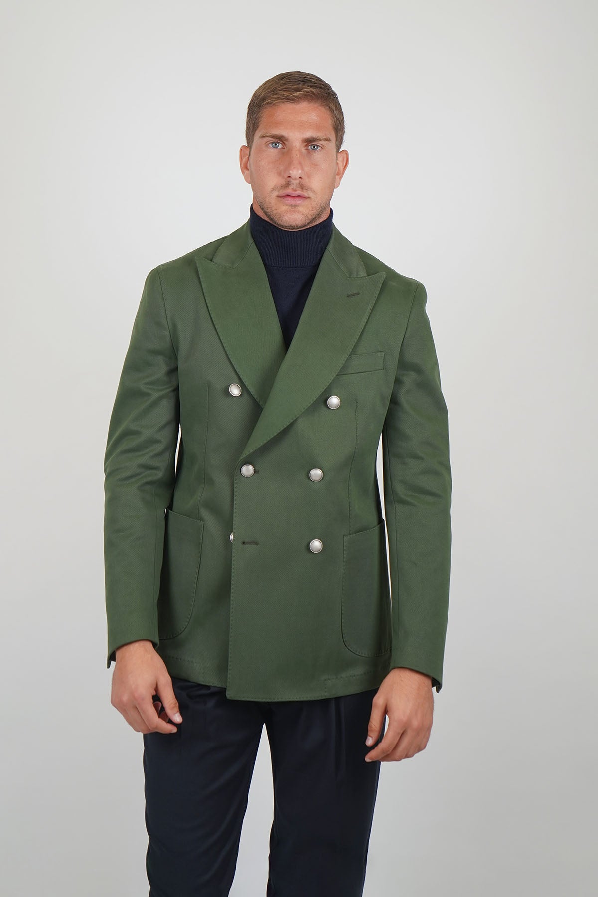 Giacca Blazer SENTIERO Rifinito - Verde Tinto