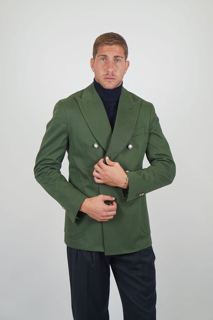 Giacca Blazer SENTIERO Rifinito - Verde Tinto