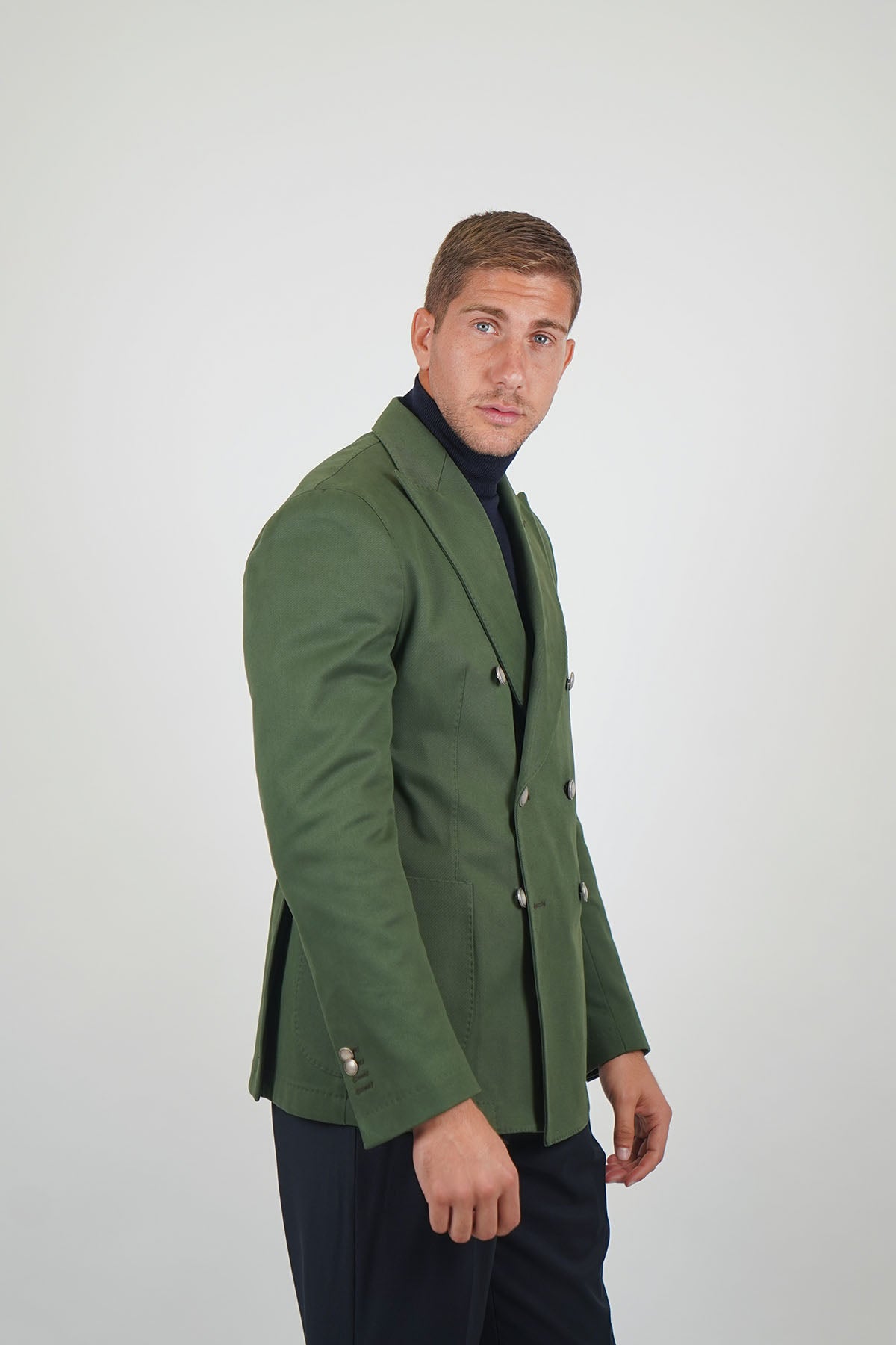 Giacca Blazer SENTIERO Rifinito - Verde Tinto