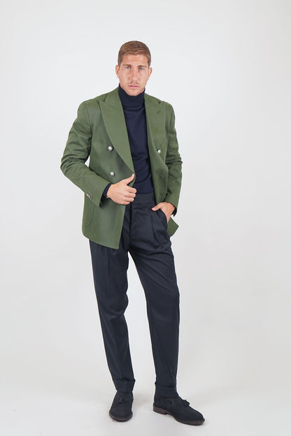 Giacca Blazer SENTIERO Rifinito - Verde Tinto
