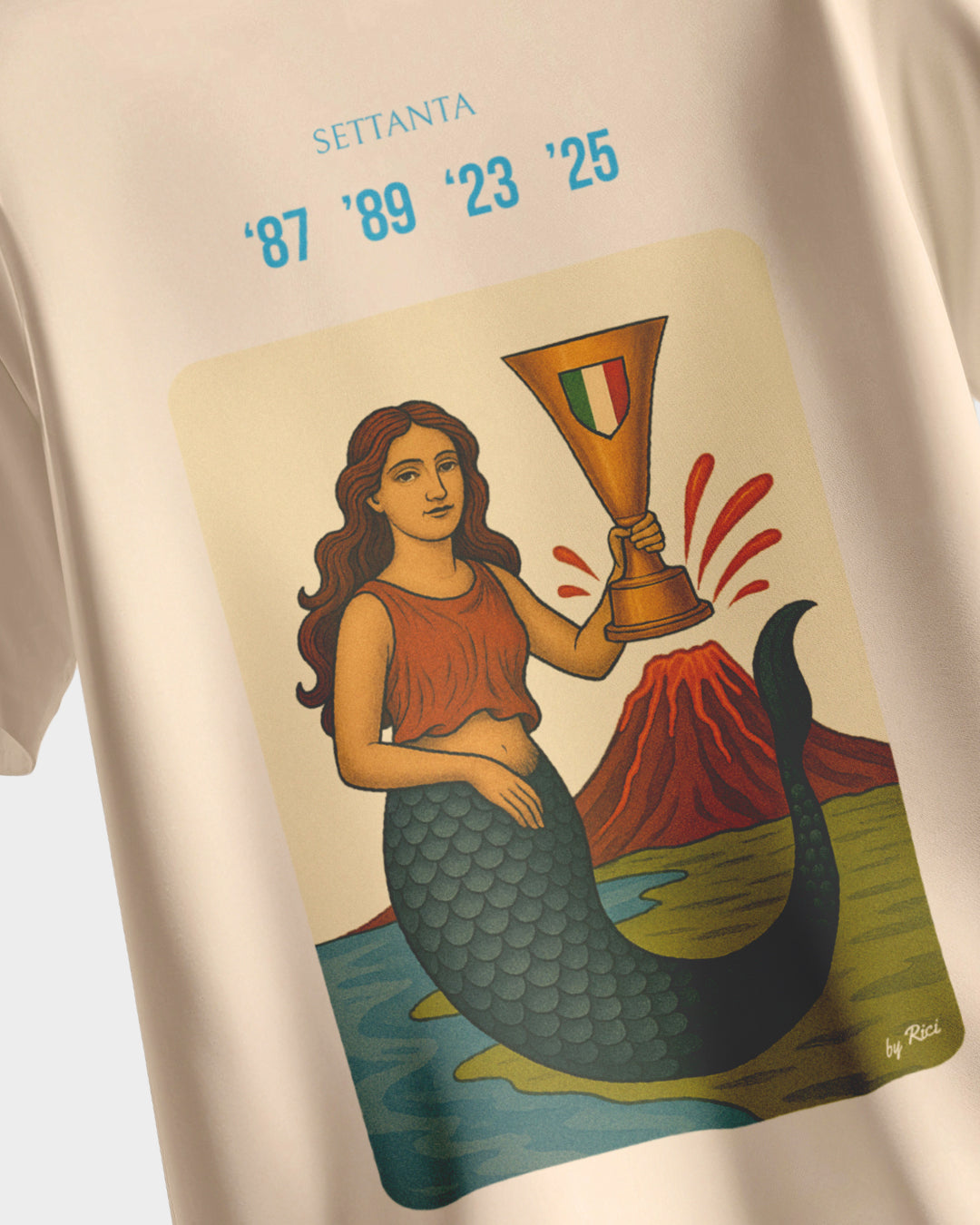 T-Shirt NAPOLI Campione 4* Scudetto 2025 Special