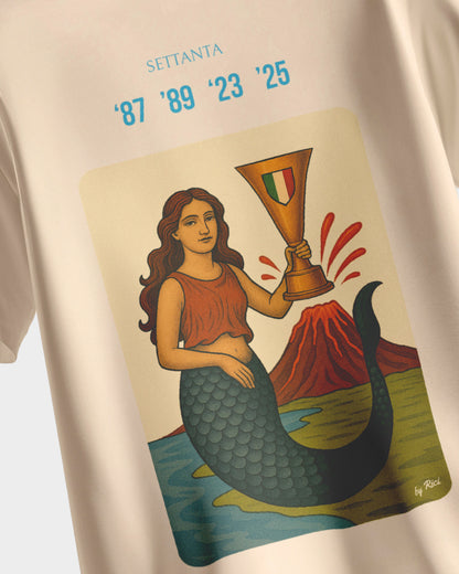 T-Shirt NAPOLI Campione 4* Scudetto 2025 Special