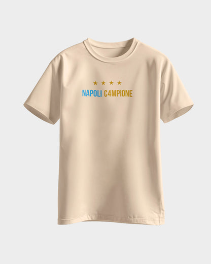 T-Shirt NAPOLI Campione 4* Scudetto 2025 Special
