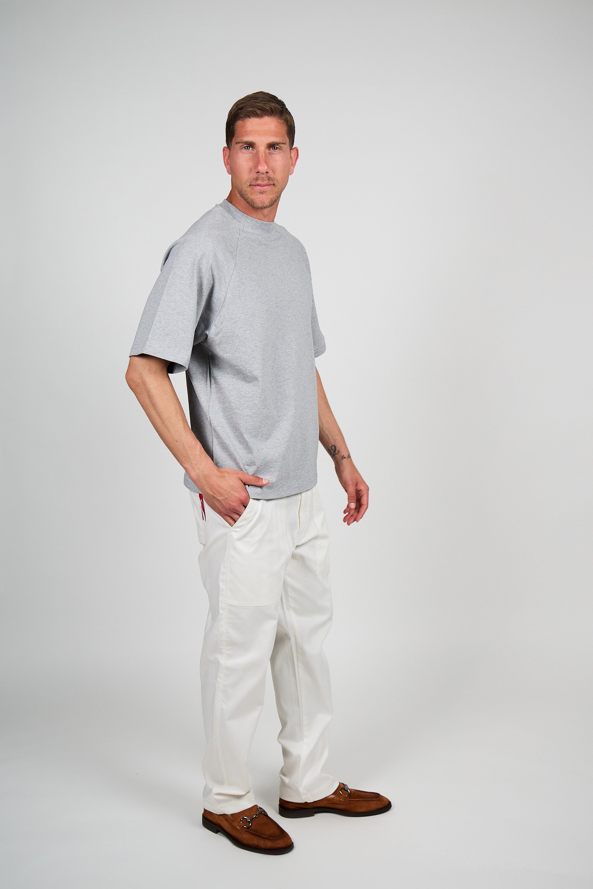 T-Shirt SPORT TEE Raglan - Grigio