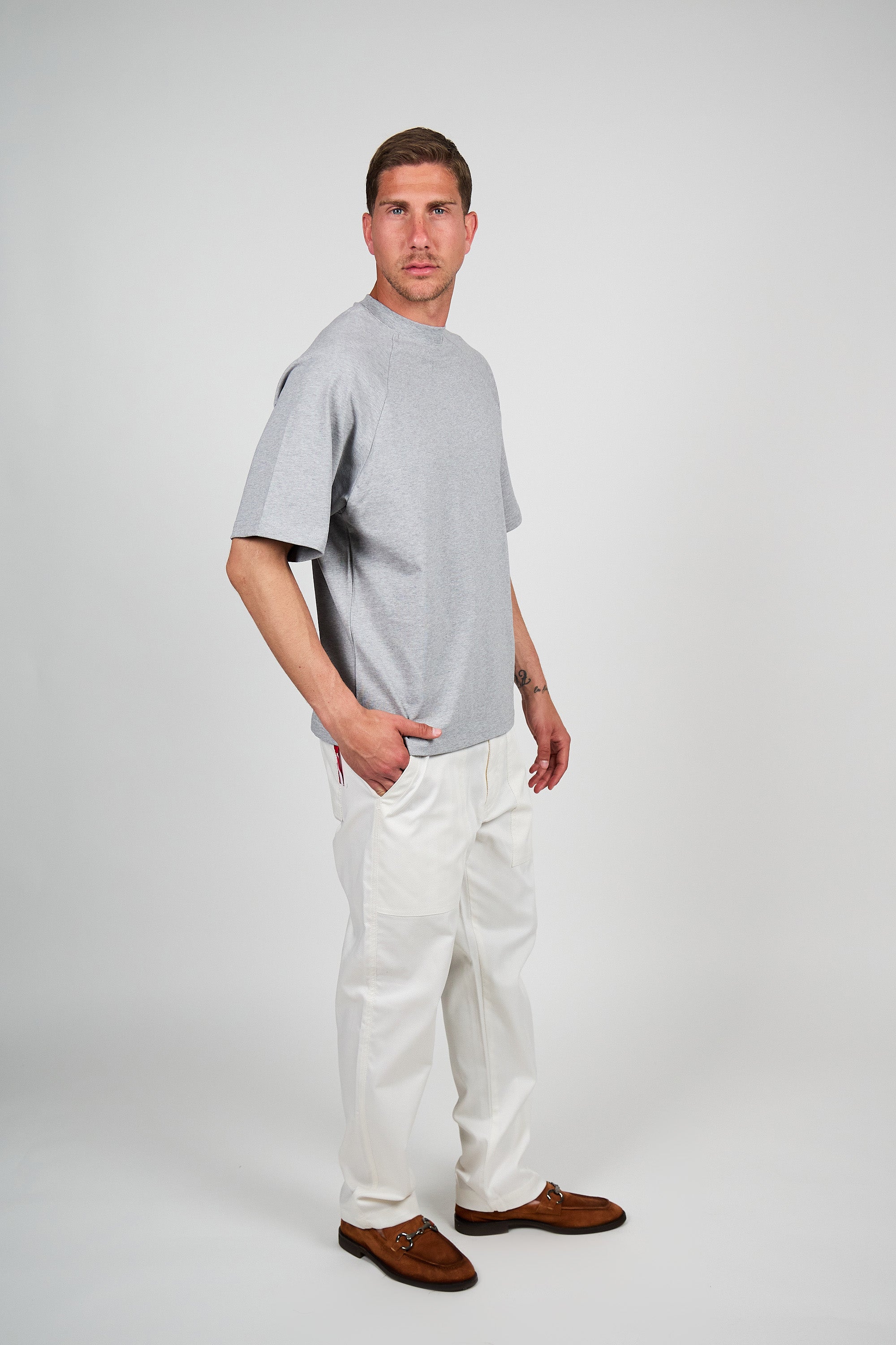 T-Shirt SPORT TEE Raglan - Grigio