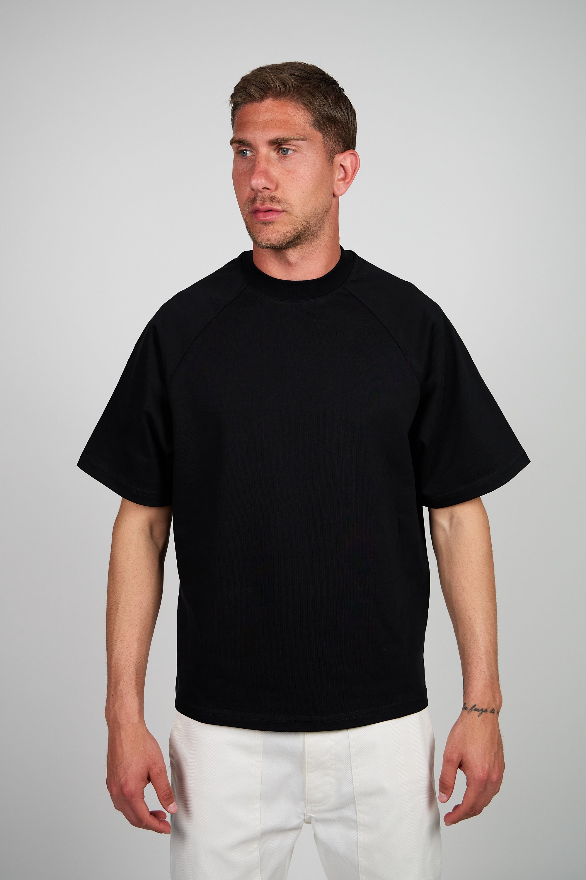 T-Shirt SPORT TEE Raglan - Nero