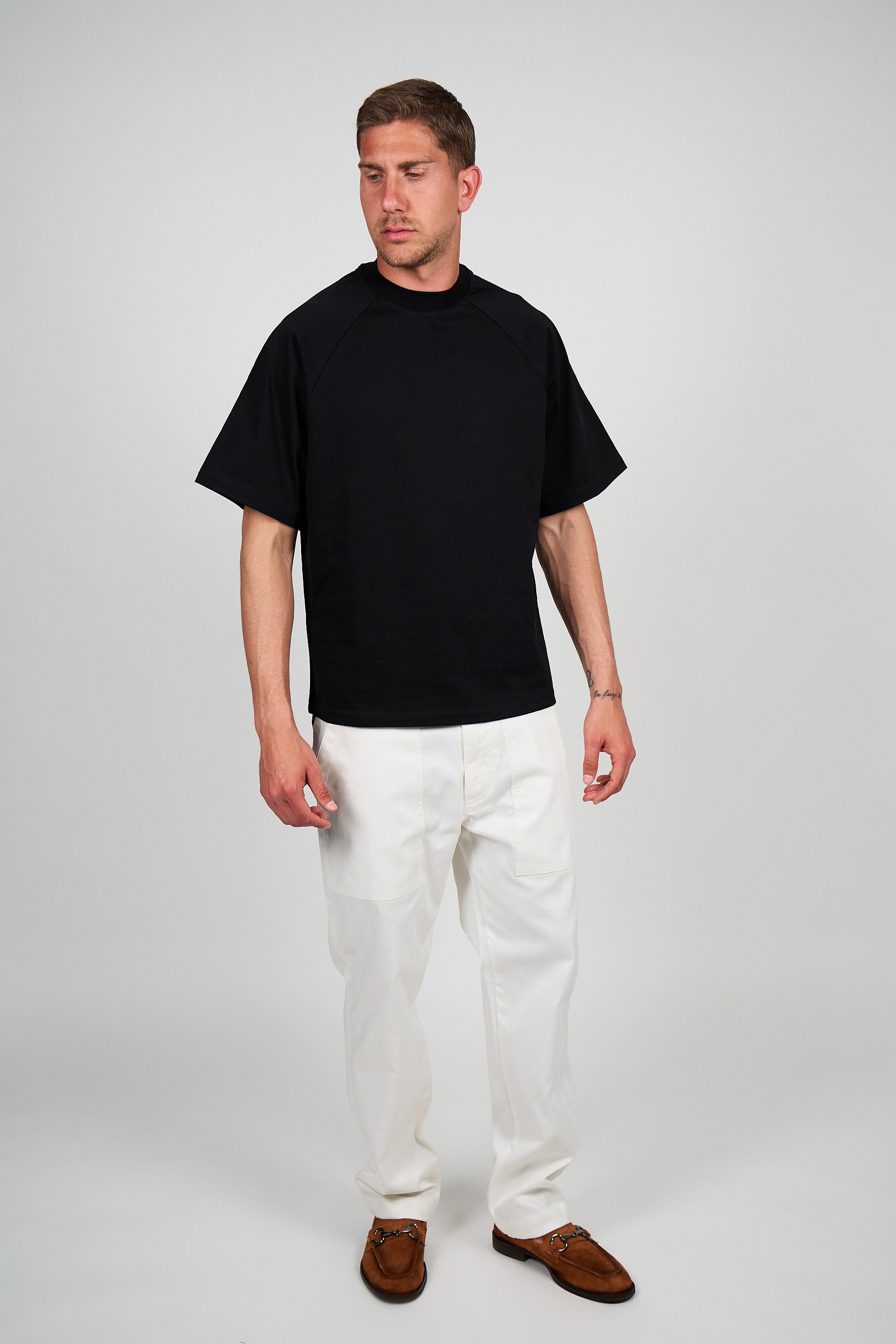 T-Shirt SPORT TEE Raglan - Nero