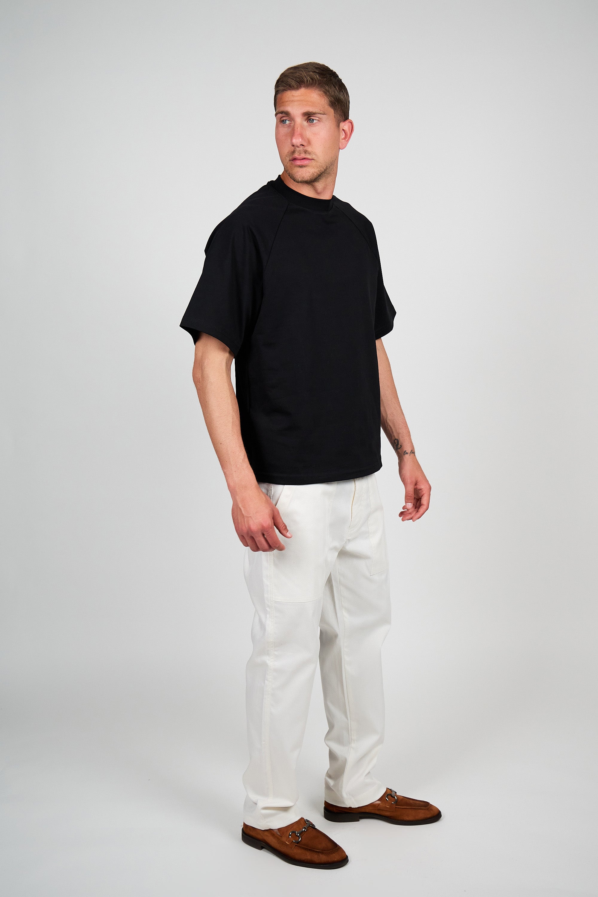 T-Shirt SPORT TEE Raglan - Nero