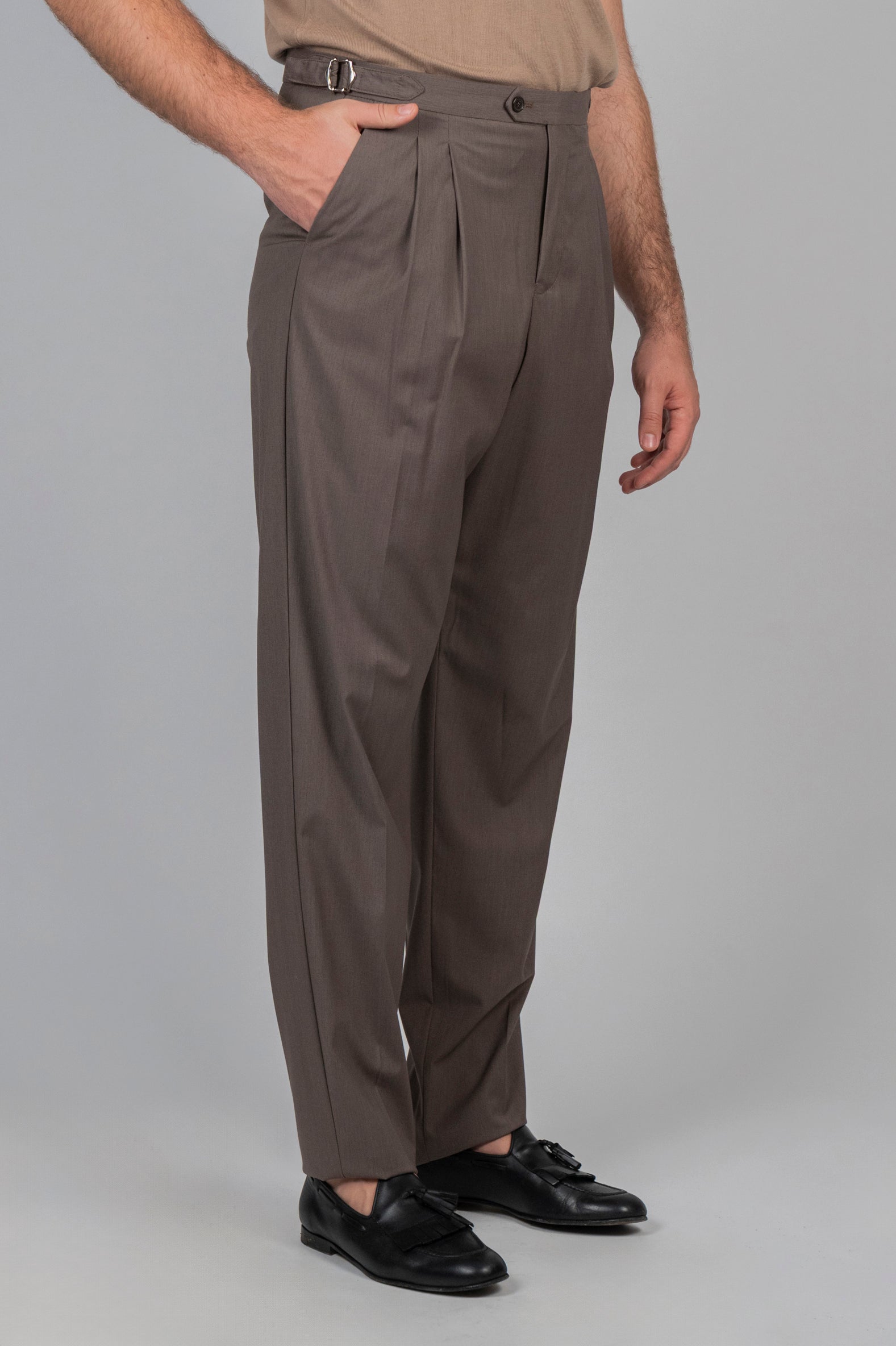 Pantalone GEKKO Rifinito - Tortora