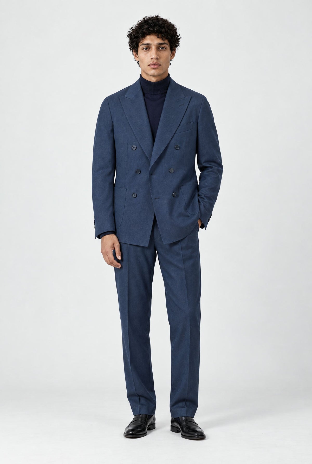 Abito NAOYA Due Petti - Blue Denim - SETTANTA
