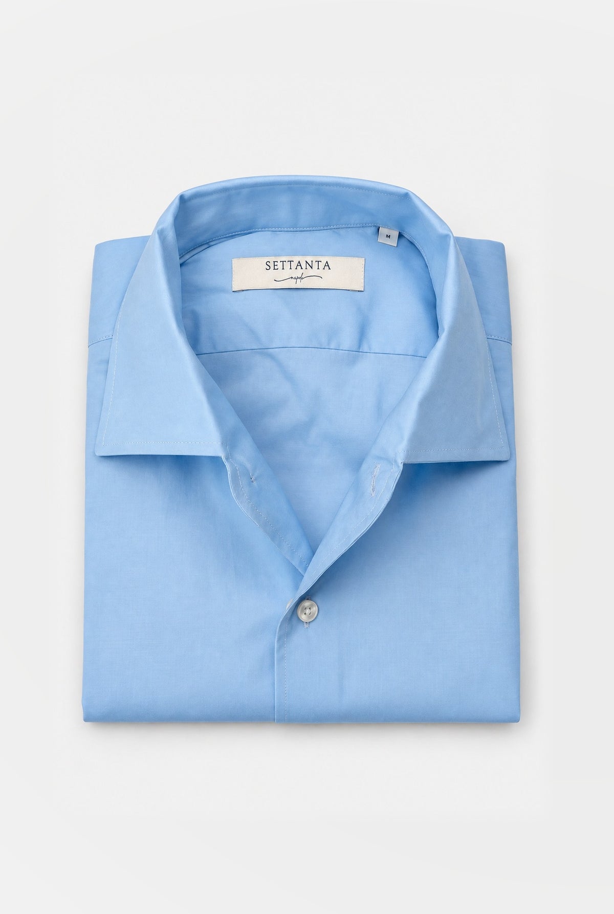 Camicia MIO Cotone Capri - Cielo - SETTANTA