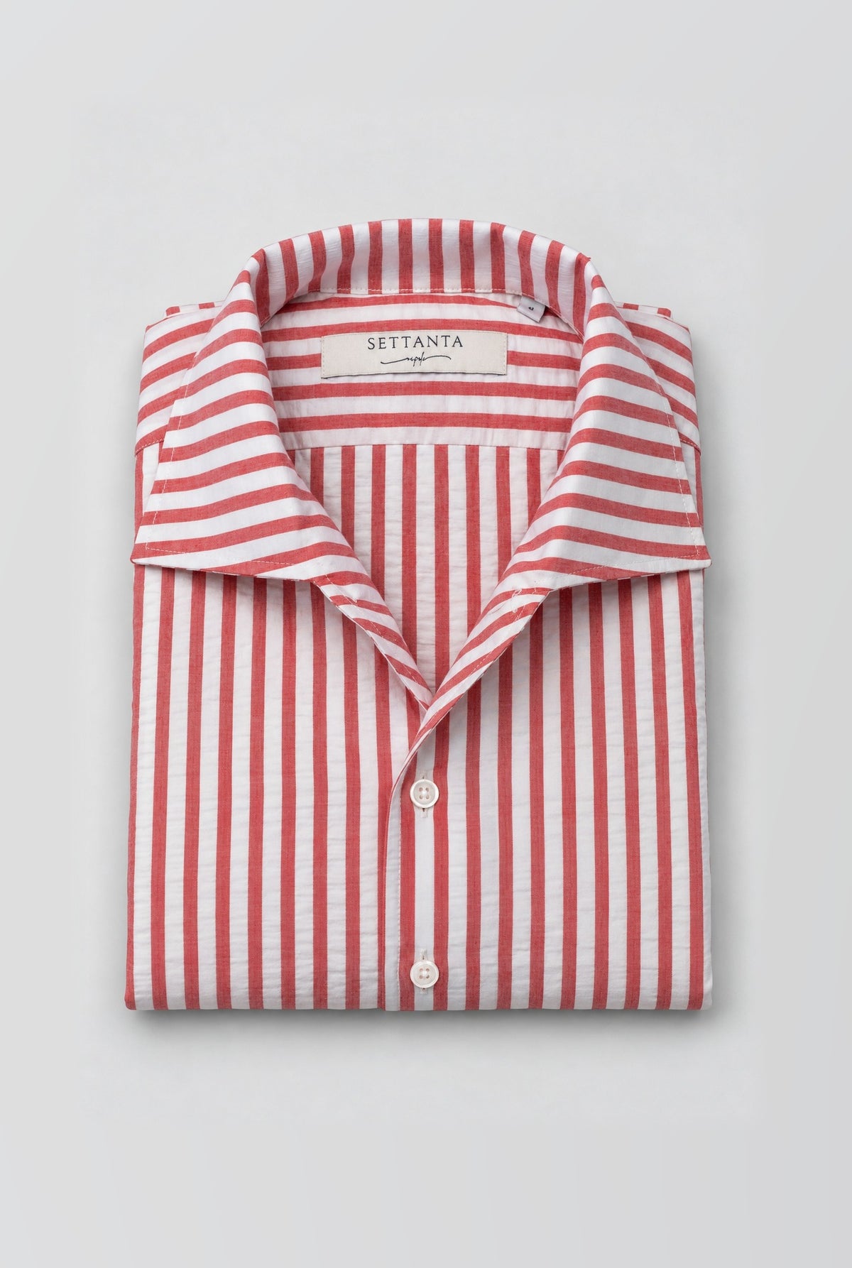 Camicia MIO Cotone Capri - Riga Rossa - SETTANTA
