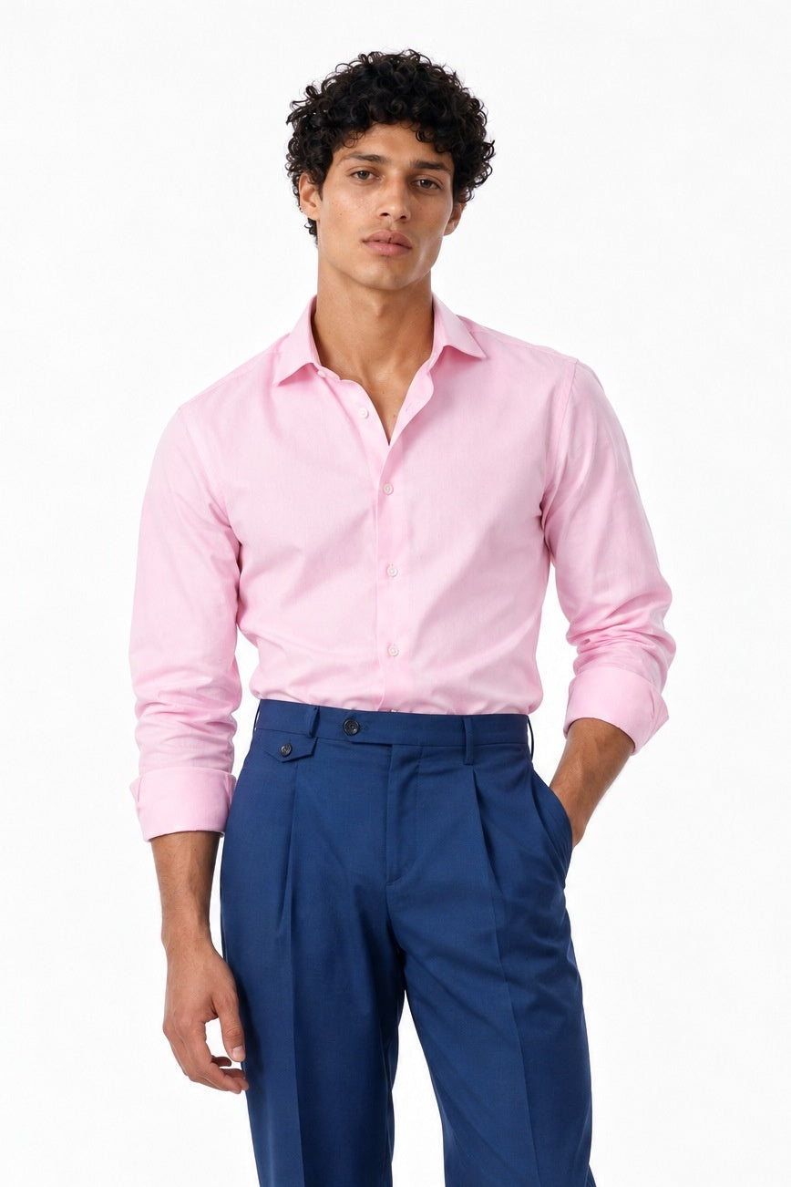 Camicia MIO Cotone Capri - Rosa - SETTANTA
