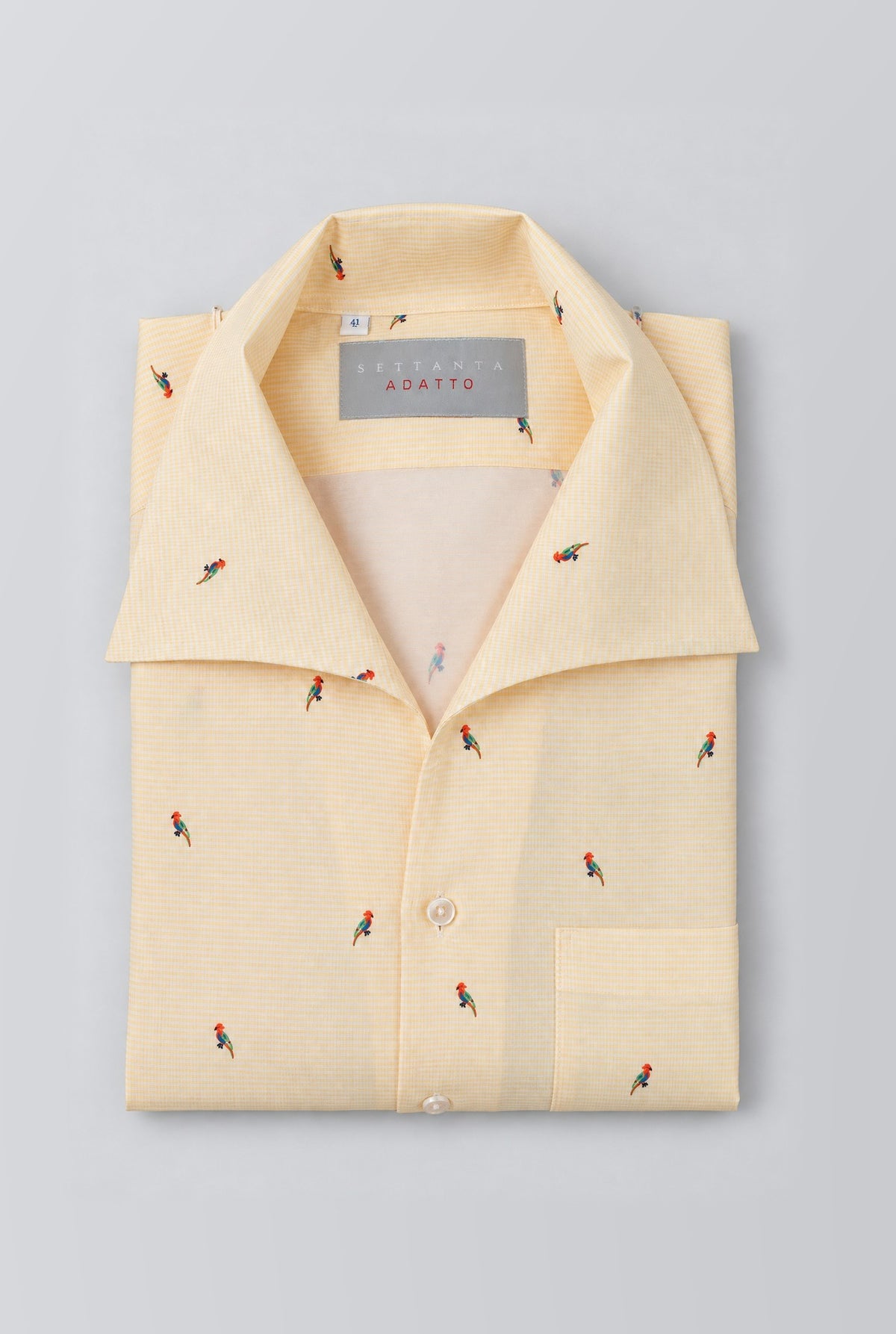 Camicia RIKU Stampa - Giallo - SETTANTA
