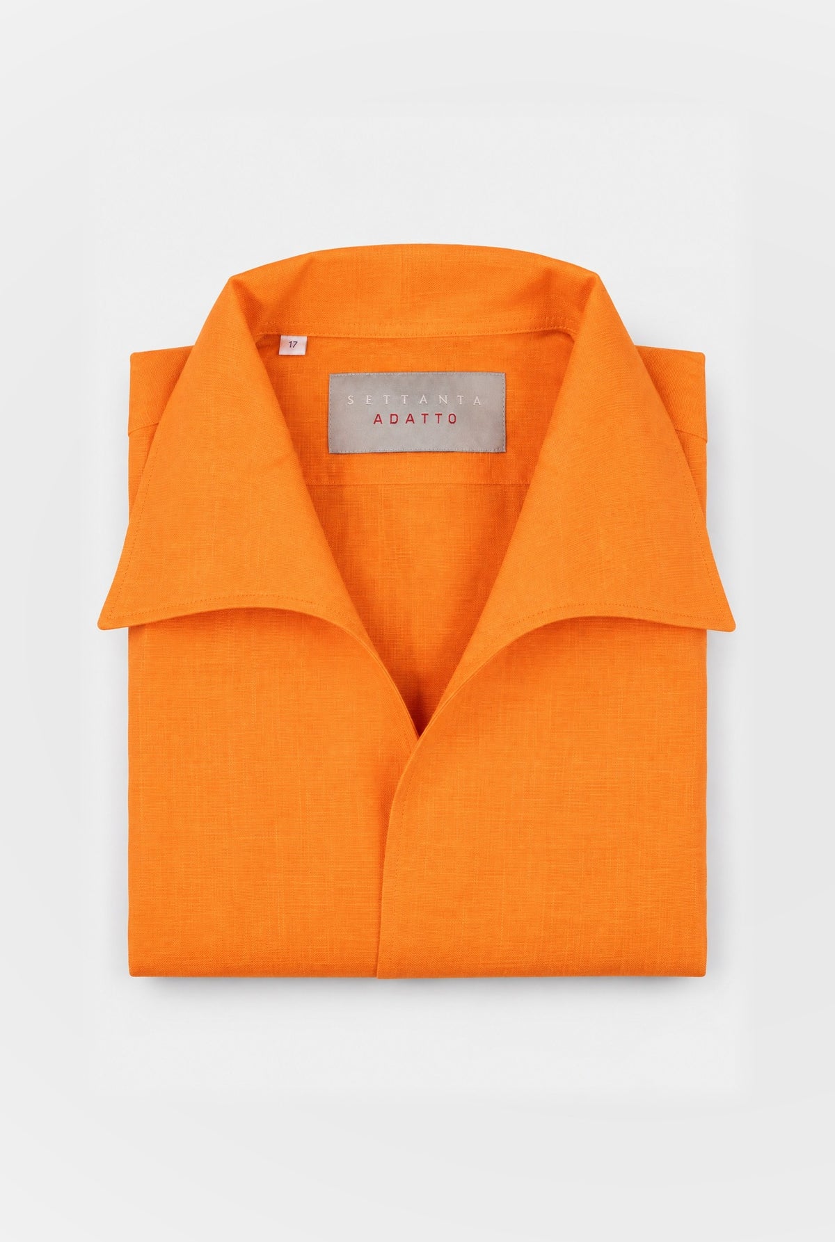 Camicia YUKI Lino - Arancione - SETTANTA