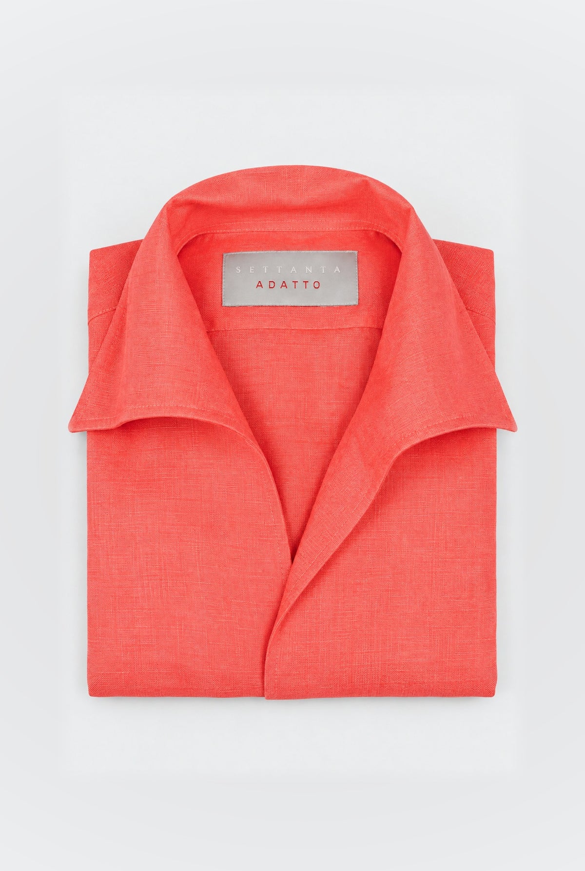 Camicia YUKI Lino - Corallo - SETTANTA
