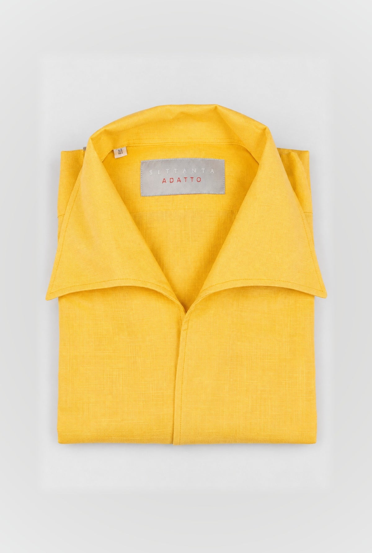 Camicia YUKI Lino - Giallo - SETTANTA