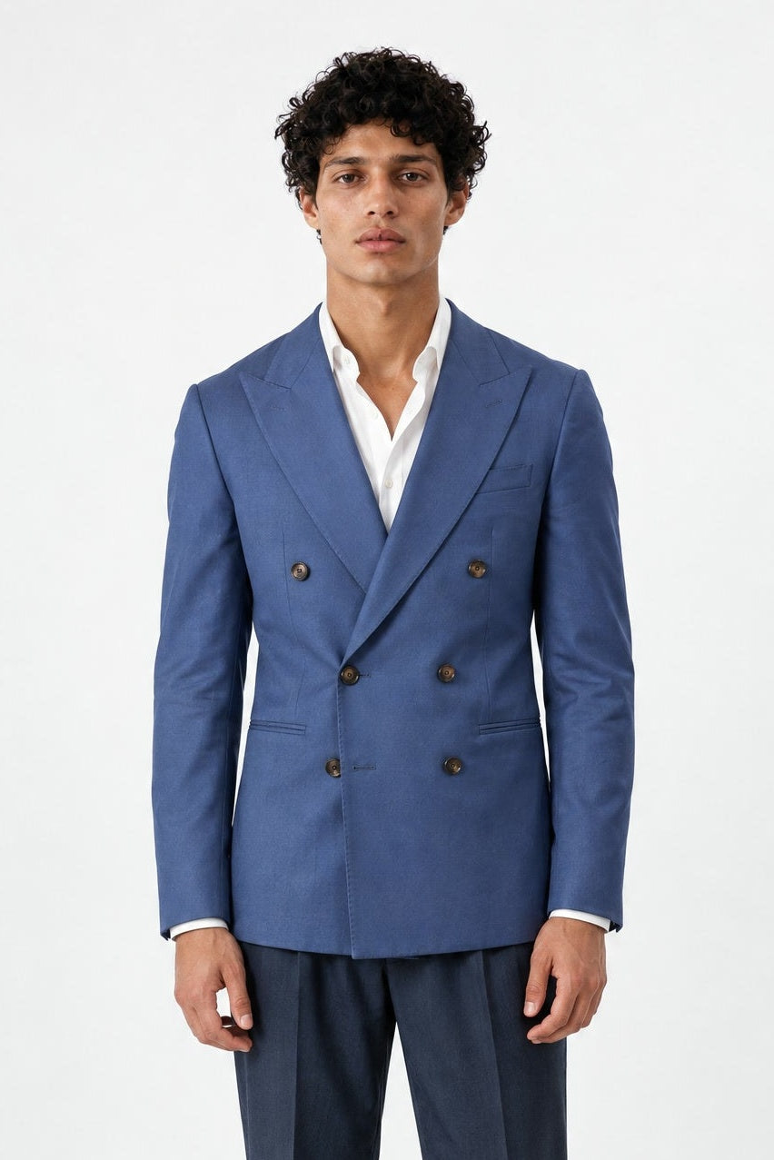 Giacca Abito SETTANTA Blazer Rifinito due Petti - Avion - SETTANTA