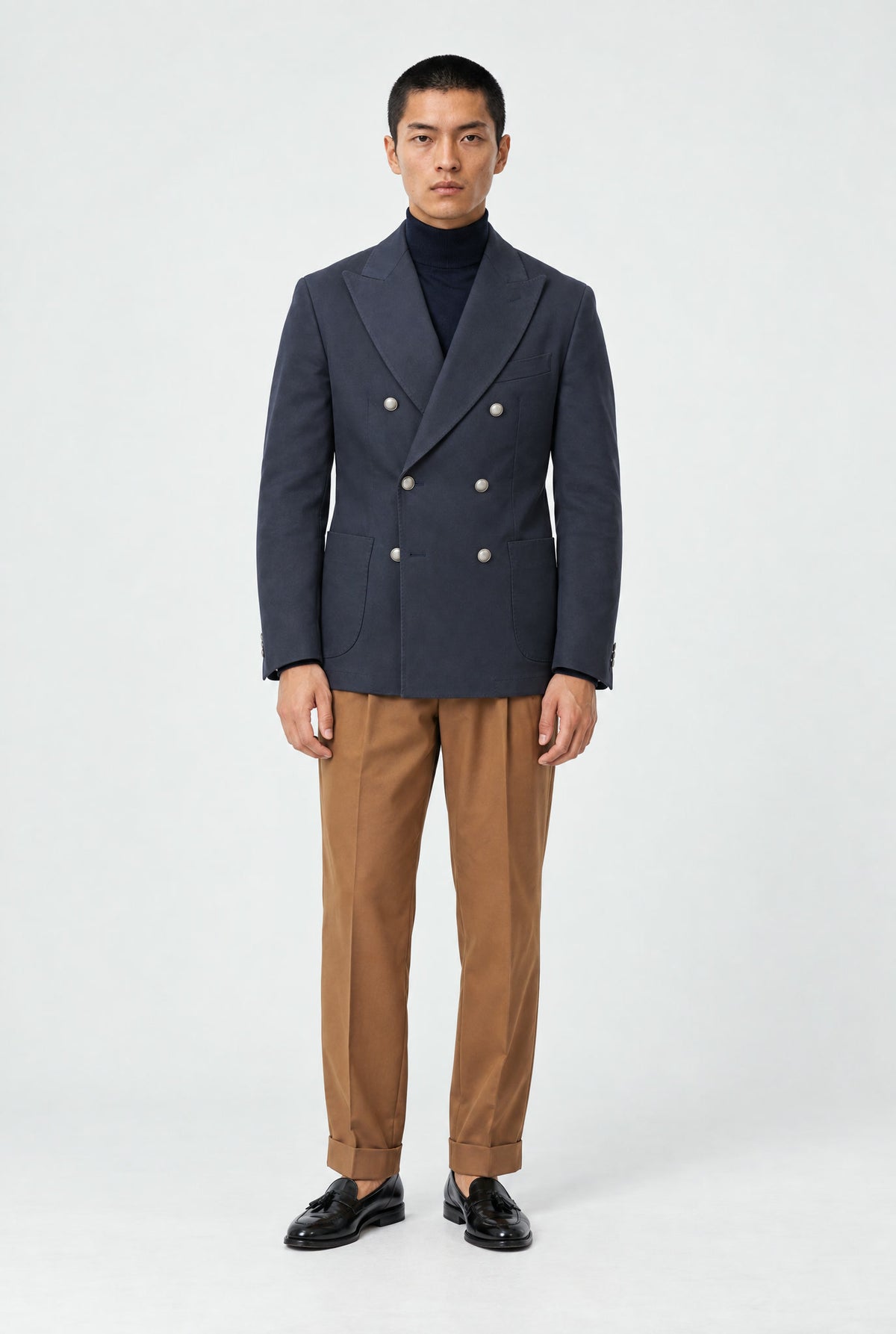 Giacca Blazer SENTIERO Rifinito - Blue Tinto - SETTANTA