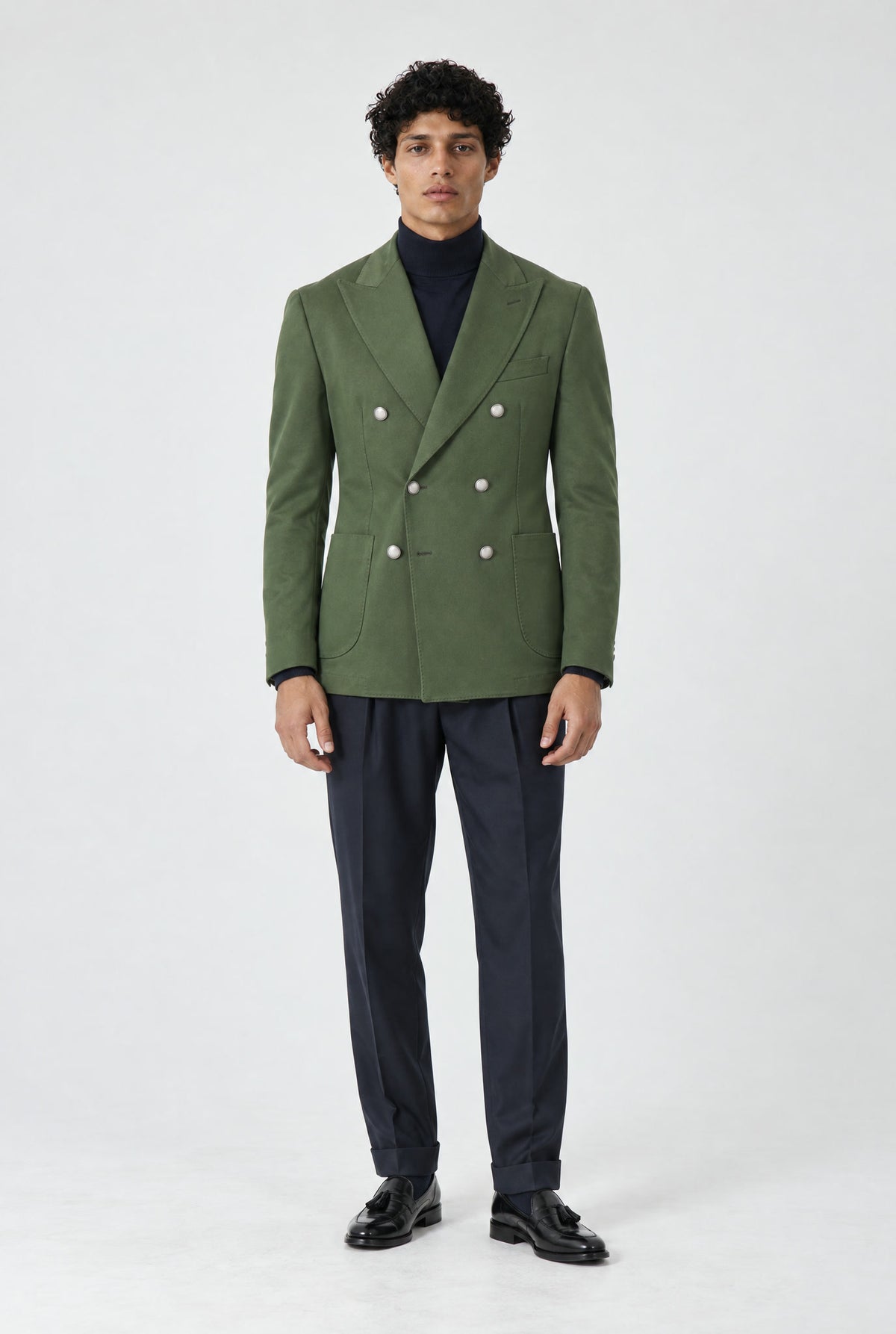 Giacca Blazer SENTIERO Rifinito - Verde Tinto - SETTANTA