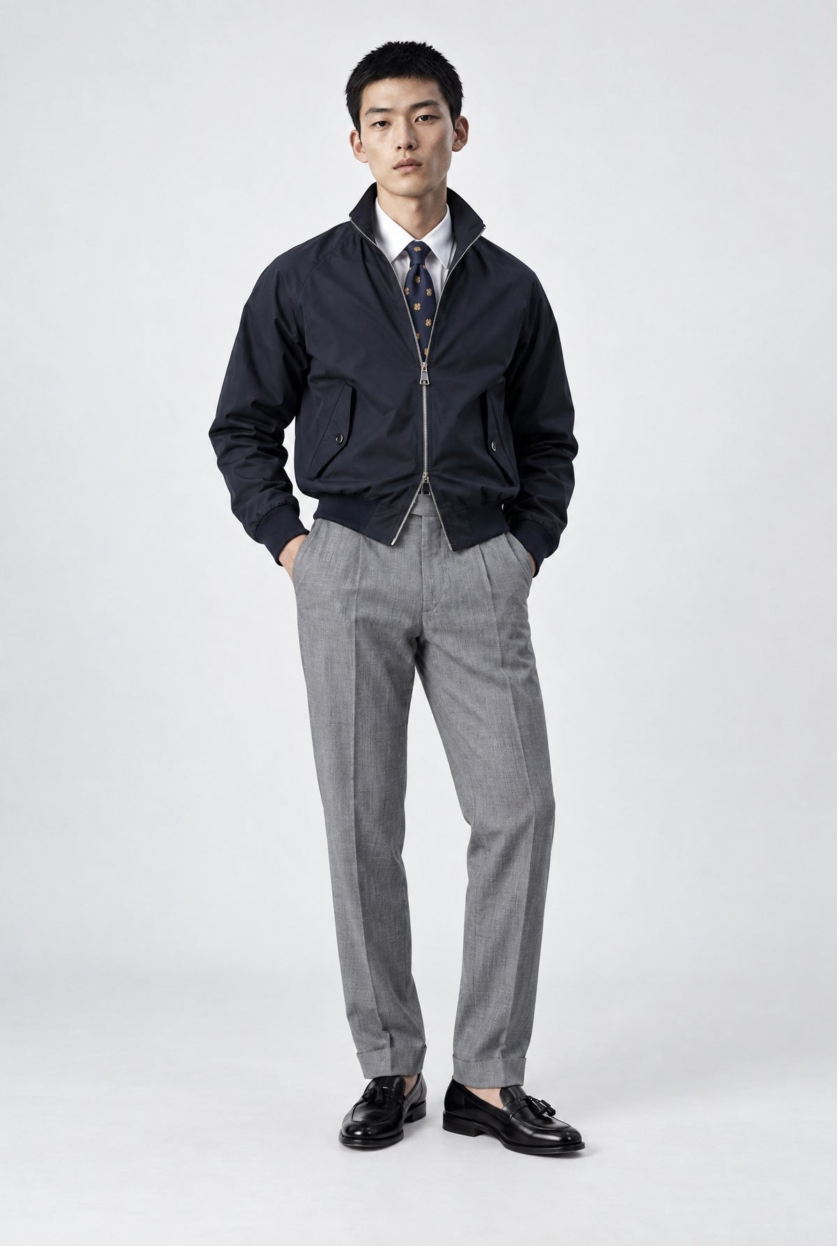 Giacca Bomber KITETTO College - Blue - SETTANTA