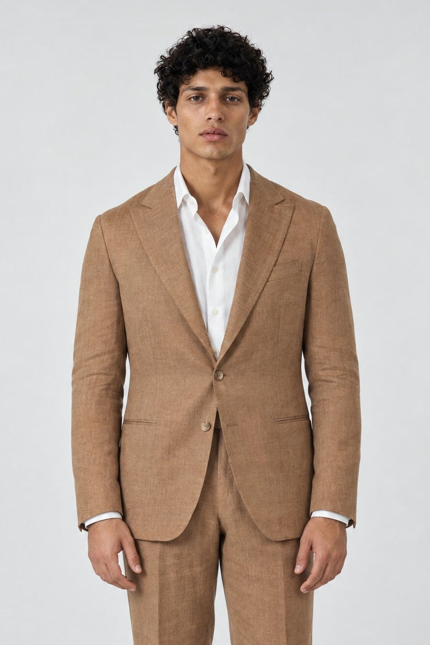 Giacca IZANAMI Rifinito - Lino Beige - SETTANTA