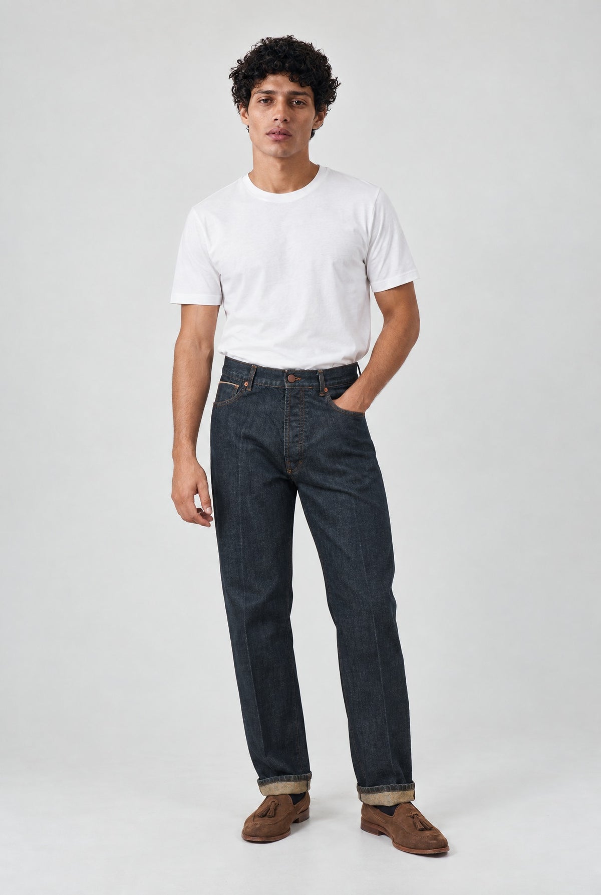 Jeans GORO Cimosato - Straight Fit Lavaggio Zero - SETTANTA