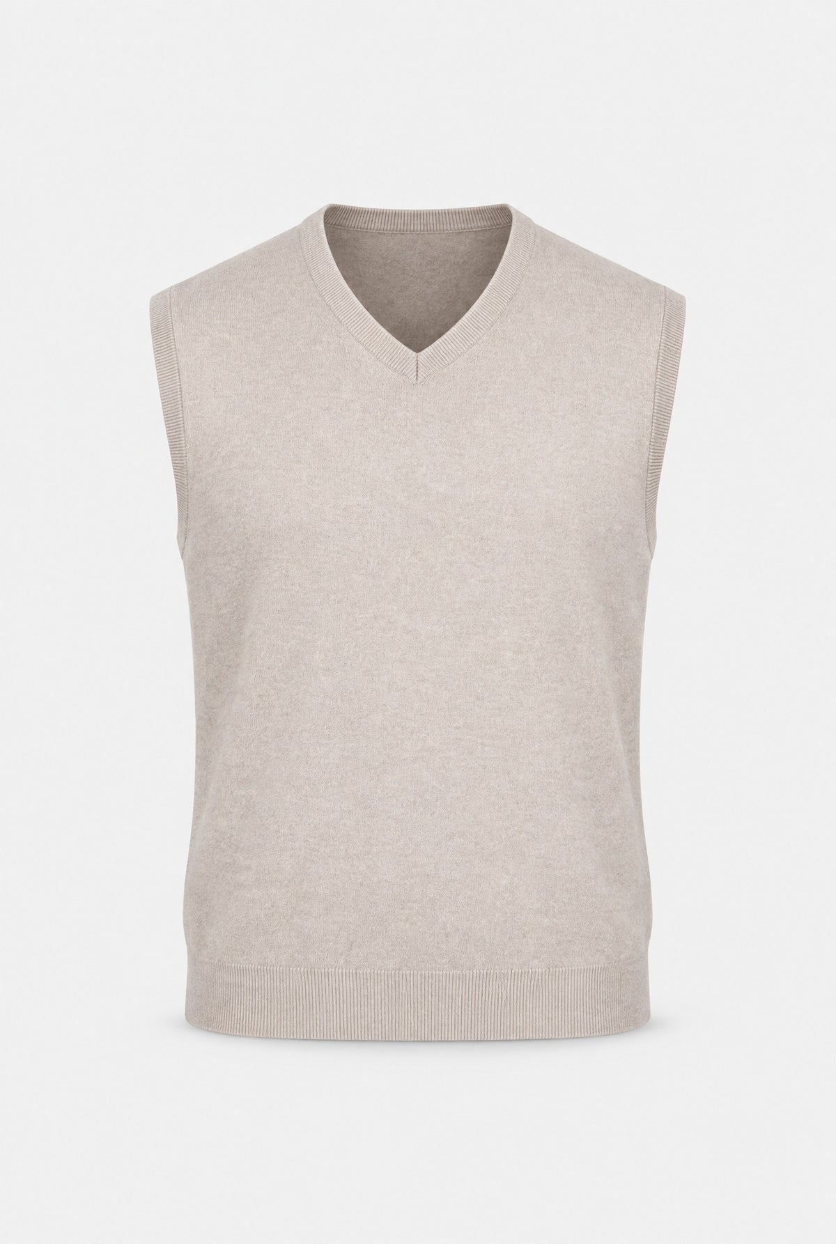 Gilet HEIZO Cashmere - Pomice - SETTANTA